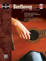 クラシックギターで弾くベートーヴェン（ギター）【Basix Guitar TAB Classics: Beethoven】