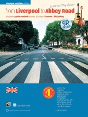 ジョン・レノン＆ポール・マッカートニー・ギター曲集（ギター）【From Liverpool to Abbey Road Standard Notation Edition】
