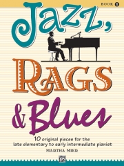 ジャズ、ラグ＆ブルース曲集・Book.1（マーサ・ミアー）（ピアノ）【Jazz, Rags & Blues, Book 1】