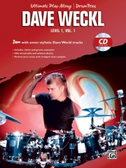デイブ・ウェックル曲集・Vol.1（ドラム）【Ultimate Play-Along Drum Trax: Dave Weckl, Level 1, Volume】