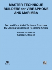 ビブラフォーン＆マリンバのためのマスター・テクニック・ビルダー（アンソニー・J・シローン）【Master Technique Builders for Vibraphone and Marimba】