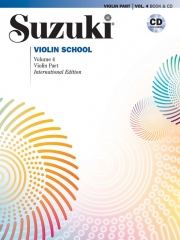 スズキメソード・鈴木 鎮一・ヴァイオリン指導曲集・第4巻（CD付き）【Suzuki Violin School, Volume 4】