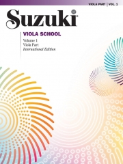 スズキメソード・鈴木 鎮一・ヴィオラ指導曲集・第1巻 (ヴィオラ・パート譜)【Suzuki Viola School, Volume 1】