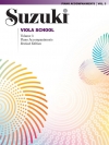 スズキメソード・鈴木 鎮一・ヴィオラ指導曲集・第3巻（ピアノ伴奏譜）【Suzuki Viola School, Volume 3】