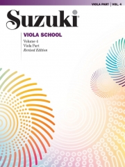 スズキメソード・鈴木 鎮一・ヴィオラ指導曲集・第4巻 (ヴィオラ・パート譜)【Suzuki Viola School, Volume 4】
