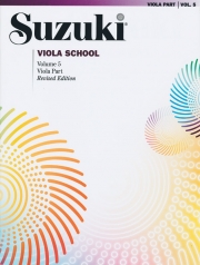 スズキメソード・鈴木 鎮一・ヴィオラ指導曲集・第5巻 (ヴィオラ・パート譜)【Suzuki Viola School, Volume 5】
