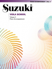 スズキメソード・鈴木 鎮一・ヴィオラ指導曲集・第9巻（ピアノ伴奏譜）【Suzuki Viola School, Volume 9】