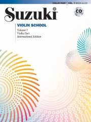 スズキメソード・鈴木 鎮一・ヴァイオリン指導曲集・第7巻 (ヴァイオリン・パート譜)（CD付き）【Suzuki Violin School, Volume 7】