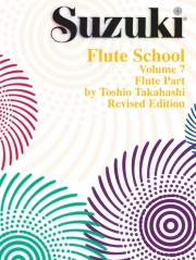 スズキメソード・鈴木 鎮一・フルート指導曲集・第7巻（フルート・パート譜）【Suzuki Flute School Flute Part, Volume 7 (Revised)】