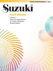 スズキメソード・鈴木 鎮一・フルート指導曲集・第7巻（ピアノ伴奏譜）【Suzuki Flute School Piano Acc., Volume 7 (Revised)】