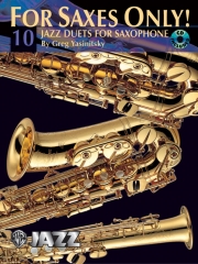 ジャズ・スタンダード・デュエット曲集（サックス二重奏）【For Saxes Only! (10 Jazz Duets for Saxophone)】