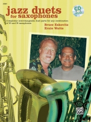 サクソフォーンのためのジャズ・デュエット（サックス二重奏）【Jazz Duets for Saxophones】