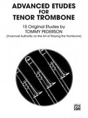 テナー・トロンボーンのための練習曲（トミー・ペダーソン）（トロンボーン）【Etudes for Tenor Trombone】