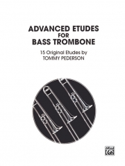 バス・トロンボーンのための練習曲（トミー・ペダーソン）（バス・トロンボーン）【Etudes for Tenor Trombone】
