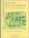 サックスのための基本テクニック（ジャック・スネイベリー）（ソプラノサックス）【Basic Technique For All Saxophones】