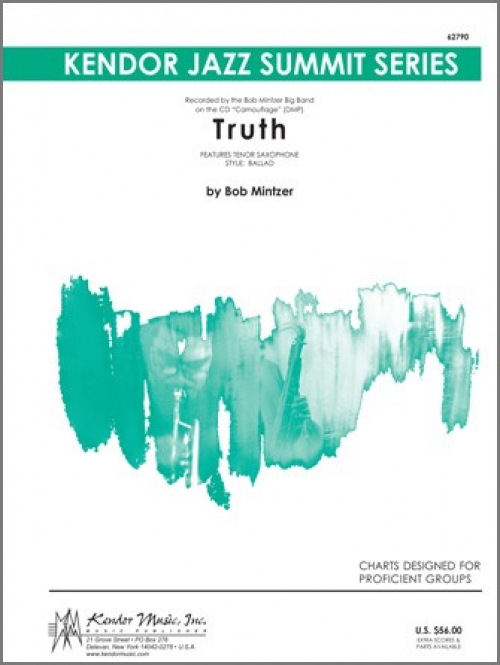 トゥルース（ボブ・ミンツァー）（スコアのみ）【Truth】