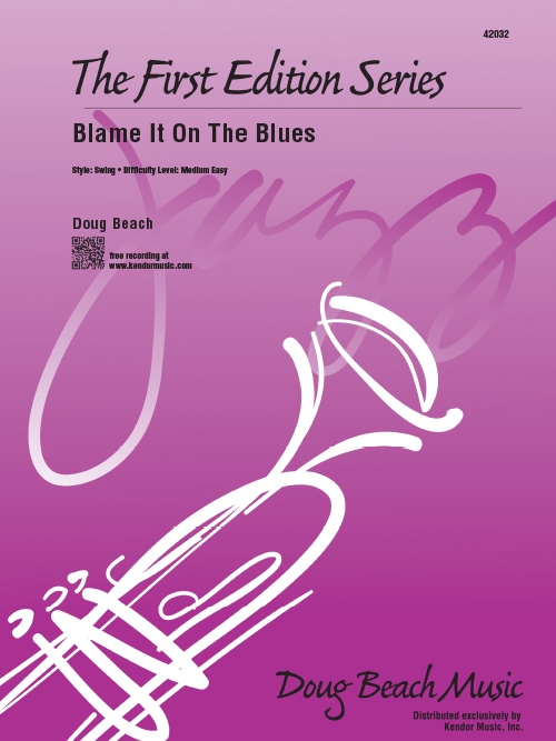 ブレイム・イット・オン・ザ・ブルース（ダグ・ビーチ）（スコアのみ）【Blame It On The Blues】