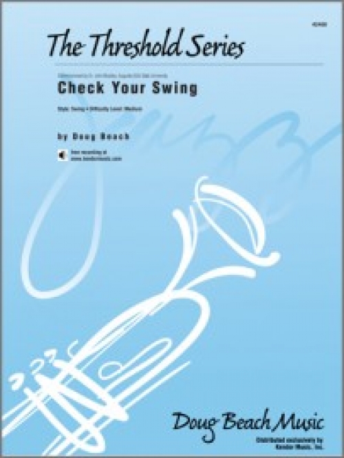 チェック・ユア・スイング（ダグ・ビーチ）（スコアのみ）【Check Your Swing】