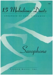 15のメロディアス・デュエット曲集（カール・ストロメン編曲）  (サックス二重奏)【15 Melodious Duets】