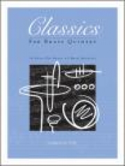 金管五重奏のためのクラシック曲集（トランペット・1st）  (金管五重奏)【Classics For Brass Quintet - 1st Bb Trumpet】