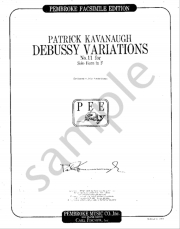 ドビュッシー変奏曲・No.11（パトリック・カバノー）（ホルン+ピアノ）【Debussy Variations No. 11】