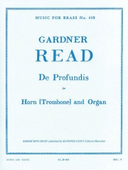 深き淵より（ガードナー・リード）（ホルン+オルガン）【De Profundis】