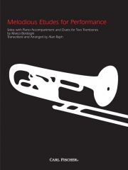 旋律的練習曲（マルコ・ボルドーニ）（トロンボーン+ピアノ）【Melodious Etudes for Performance】