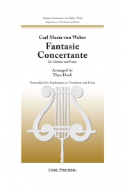協奏的幻想曲（カール・マリア・フォン・ウェーバー）（ユーフォニアム+ピアノ）【Fantasie Concertante】