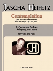 旋律のように（ヨハネス・ブラームス）（ヴァイオリン+ピアノ）【Contemplation (Wie Melodien Zieht Es Mir) From Five Songs】