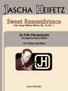 甘い思い出（フェリックス・メンデルスゾーン）（ヴァイオリン+ピアノ）【Sweet Remembrance From Songs Without Words, Op.19, No.1】