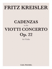 ヴァイオリン協奏曲第・No.22（フリッツ・クライスラー）（ヴァイオリン）【Cadenzas To Viotti's Violin Concerto No. 22】