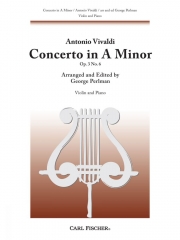 協奏曲・イ短調（アントニオ・ヴィヴァルディ）（ヴァイオリン+ピアノ）【Concerto In A Minor】