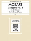 協奏曲・No.3・ト長調（モーツァルト）（ヴァイオリン+ピアノ）【Concerto No. 3 In G Major】