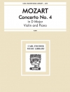 協奏曲・No.4・ニ長調・K.218（モーツァルト）（ヴァイオリン+ピアノ）【Concerto No. 4 In D Major, K. 218】