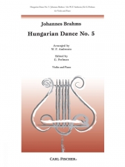 ハンガリー舞曲第５番（ヨハネス・ブラームス）（ヴァイオリン+ピアノ）【Hungarian Dance No. 5】