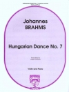 ハンガリー舞曲第7番（ヨハネス・ブラームス）（ヴァイオリン+ピアノ）【Hungarian Dance No. 7】