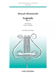 伝説曲・Op.17（ヘンリク・ヴィエニャフスキ）（ヴァイオリン+ピアノ）【Légende Op. 17】