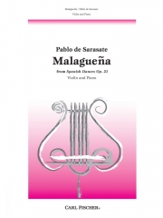 マラゲーニャ「スペイン舞曲」より（パブロ・デ・サラサーテ）（ヴァイオリン+ピアノ）【Malageuna From Spanish Dances】