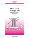 マラゲーニャ「スペイン舞曲」より（パブロ・デ・サラサーテ）（ヴァイオリン+ピアノ）【Malageuna From Spanish Dances】