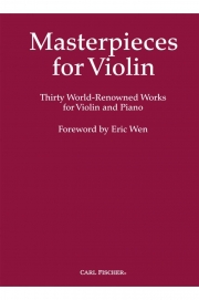 ヴァイオリンのための名曲30曲集（ヴァイオリン+ピアノ）【Masterpieces for Violin】