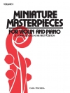 小品名曲集・Vol.3（ヴァイオリン+ピアノ）【Miniature Masterpieces Volume 3】