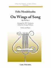 歌の翼に（フェリックス・メンデルスゾーン）（ヴァイオリン+ピアノ）【On Wings Of Song】