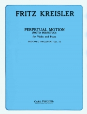 無窮動（ニコロ・パガニーニ）（ヴァイオリン+ピアノ）【Perpetual Motion (Moto Perpetuo)】