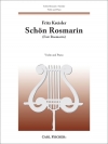 美しきロスマリン（フリッツ・クライスラー）（ヴァイオリン+ピアノ）【Schon Rosmarin】