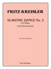 スラヴ舞曲第二番・ホ短調（アントニン・ドヴォルザーク）（ヴァイオリン+ピアノ）【Slavonic Dance No. 2 In E Minor】