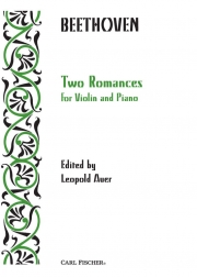 2つのロマンス（ベートーヴェン）（ヴァイオリン+ピアノ）【Two Romances】