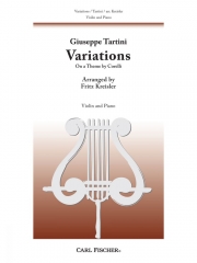 コレッリの主題による変奏曲（ジュゼッペ・タルティーニ）（ヴァイオリン+ピアノ）【Variations On A Theme By Corelli】