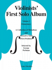 ファースト・ソロ・アルバム・Vol.1（ヴァイオリン+ピアノ）【Violinists' First Solo Album Vol.1】