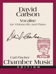 ヴォカリーズ（デイヴィッド・カールソン）（チェロ+ピアノ）【Vocalise】