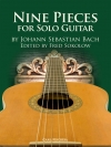 9つの小品（バッハ）（ギター）【Nine Pieces for Solo Guitar】